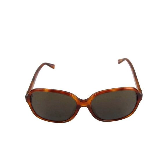 Gucci Women's Tortoise Acetate Square Sunglasses With GG Logo - Picture 2 of 8
